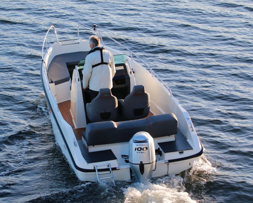 100HK: Oceanmaster med 100 hester er en prisgunstig kjøremaskin som også er snill på drivstofforbruket.