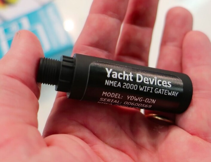 Kabelovergang fra Yacht Devices. Kabelovergang fra Yacht Devices.