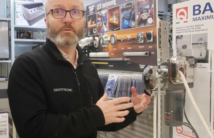 EKSPERT: Lars Jørgen Kopperud hos Seatronic har levert mange ankervinsjer til kunder. EKSPERT: Lars Jørgen Kopperud hos Seatronic har levert mange ankervinsjer til kunder.