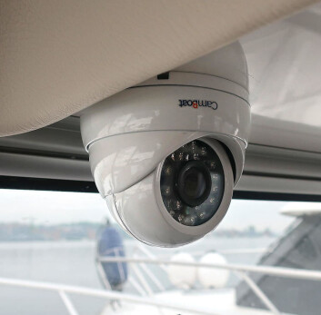 KAMERA: WebBoat registrerer bevegelser og kan avsløre uvedkommende i båten din. KAMERA: WebBoat registrerer bevegelser og kan avsløre uvedkommende i båten din.