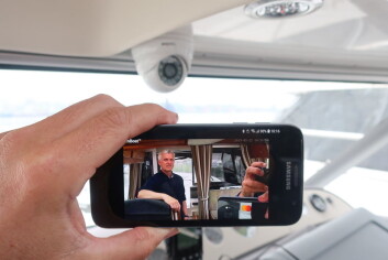 MOBIL: Med CamBoat får du levende bilder direkte fra båten til mobilen. MOBIL: Med CamBoat får du levende bilder direkte fra båten til mobilen.