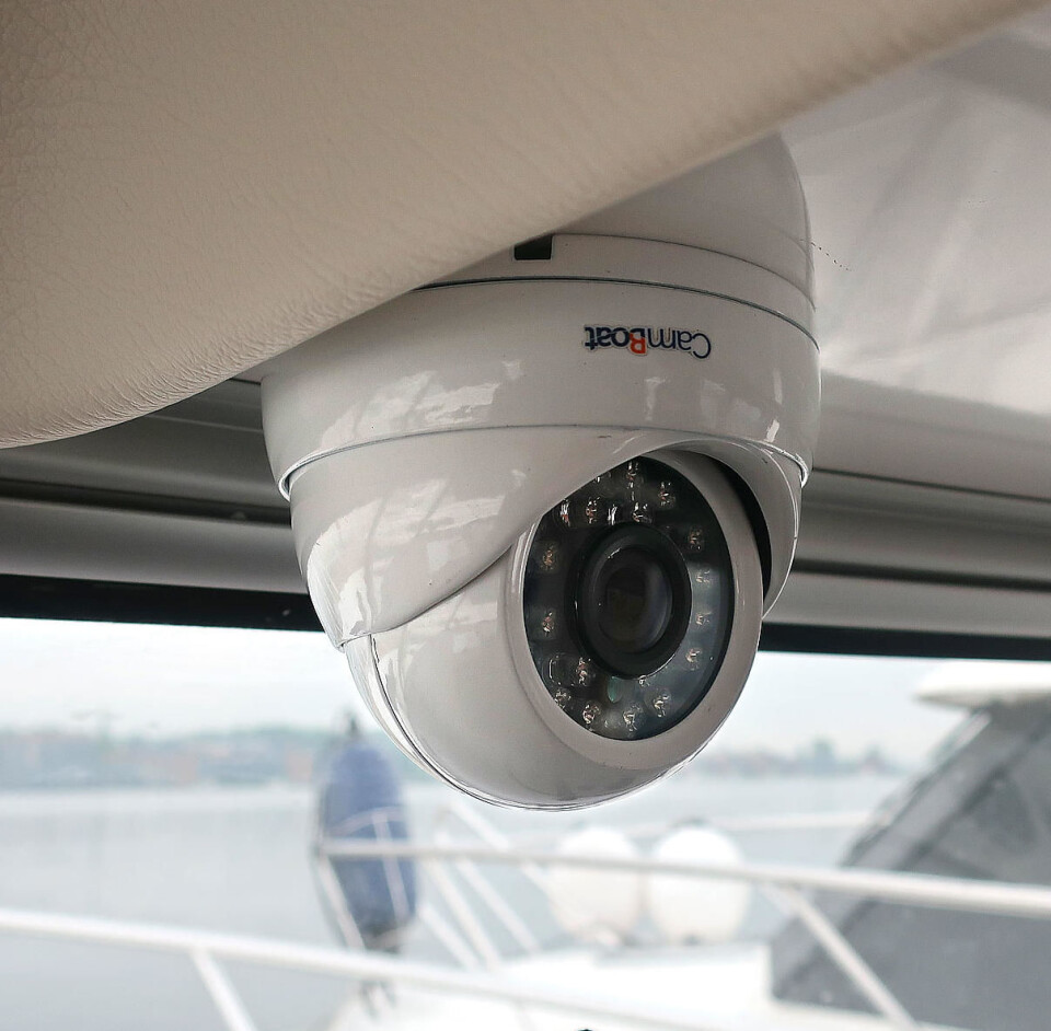KAMERA: WebBoat registrere bevegelser og kan avsløre uvedkommende i båten din.