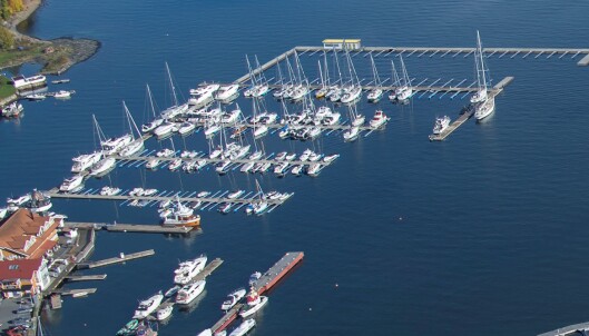 GJESTEBRYGGE: Marinaen i Vollen utvides med en diger brygge ytterst som vil både skape flere gjesteplasser, samt være en arena for events. GJESTEBRYGGE: Marinaen i Vollen utvides med en diger brygge ytterst som vil både skape flere gjesteplasser, samt være en arena for events.