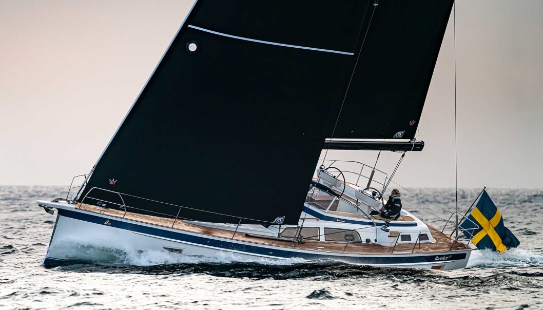 NY: Hallberg-Rassy 50 skal vises frem på Boot i Dusselforf, en messe som er flyttet til april. NY: Hallberg-Rassy 50 skal vises frem på Boot i Dusselforf, en messe som er flyttet til april.
