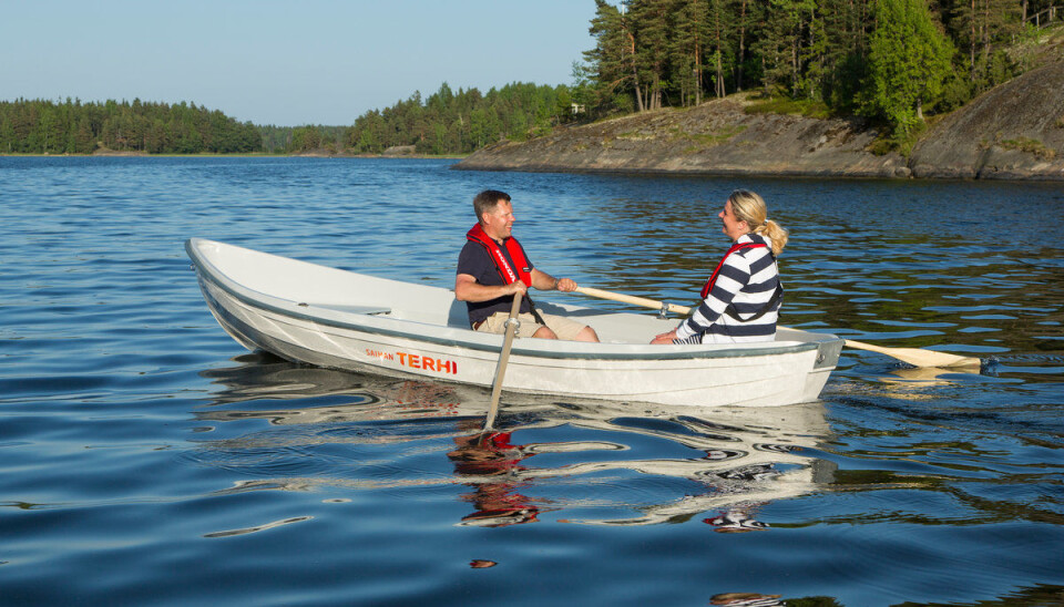 STEMNING: Terhi Saiman HV er perfekt å ro, og gir garantert gode minner.