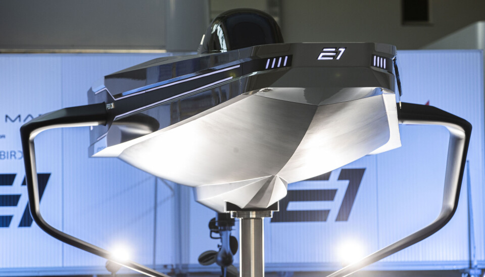 Racerbåtmesterskapet E1 Series kunngjør Simrad som sin offisielle partner for maritim elektronikk