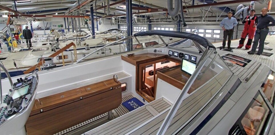 Hallberg-Rassy har åpent showroom frem til 28. februar